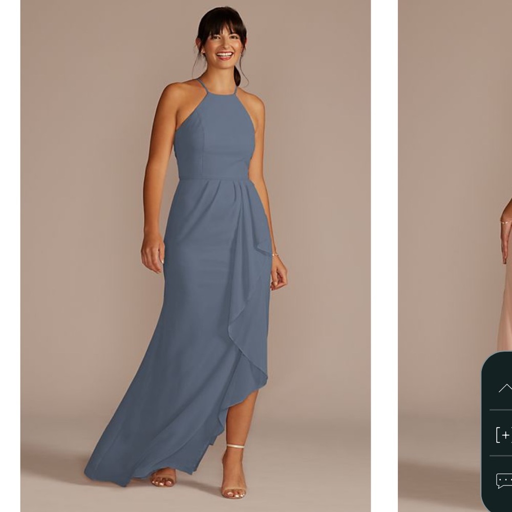 David’s Bridal Bridesmaid Dress